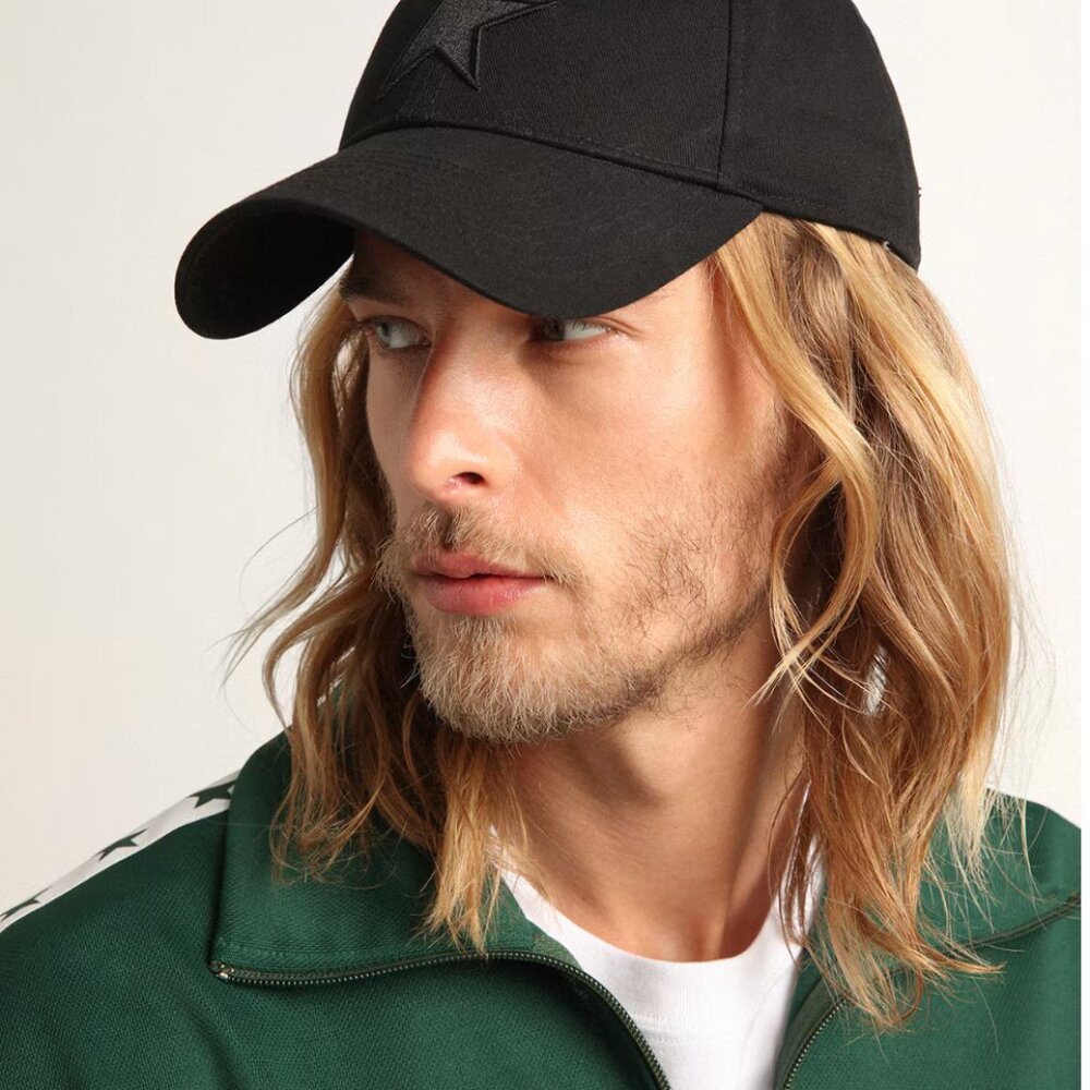 NEW Golden Goose Black Adjustable Baseball Star Hat Cap With Original Packaging - Picture 2 of 15